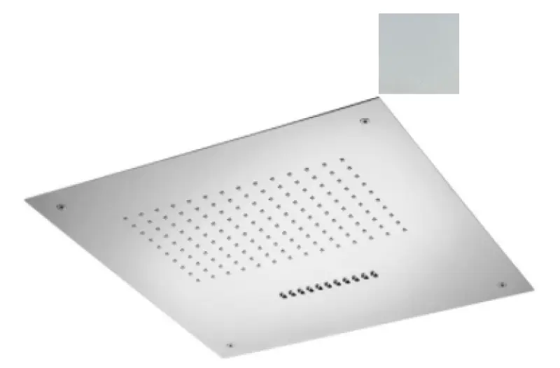 SB Wave Temptation douche pluie encastrée 2 jets blanc mat 1208955684