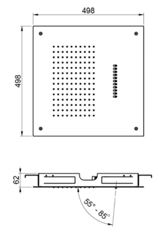 Avec système anti-calcaire  Consommation 12 litres p/m à 2,5 BAR  Couleur cuivre  Matériau inox