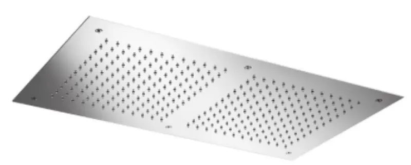 SB Temptation Douche pluie rectangulaire encastrée 700x380mm entièrement en inox 1208955699
