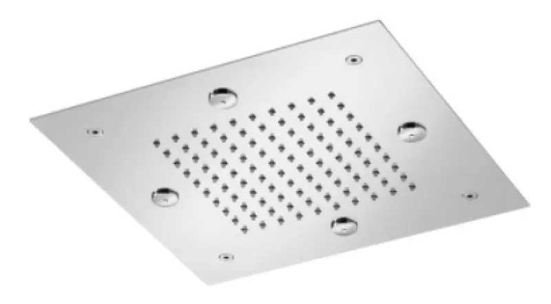 SB Mist Temptation douche pluie avec 2 jets 30x30cm carré, entièrement en inox 1208955716