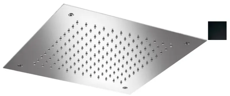 SB Temptation Douche de pluie encastrée carrée 38x38cm noir mat 1208955761