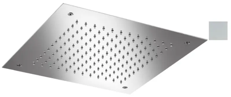 SB Temptation Douche de pluie carrée encastrée 38x38cm blanc mat 1208955762