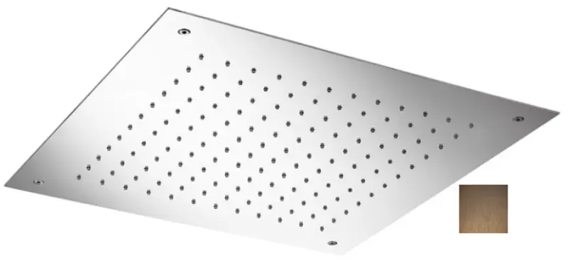 SB Temptation 50x50cm douche de pluie carrée encastrée avec PVD cuivré 1208955778