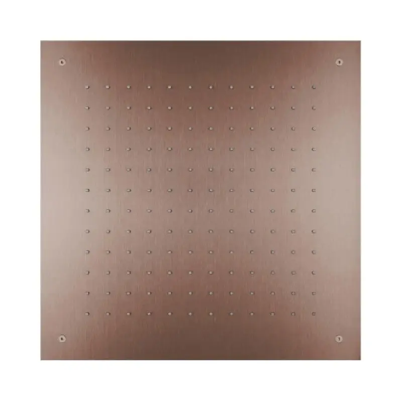 SB Temptation 50x50cm douche de pluie carrée encastrée avec PVD cuivré 1208955778