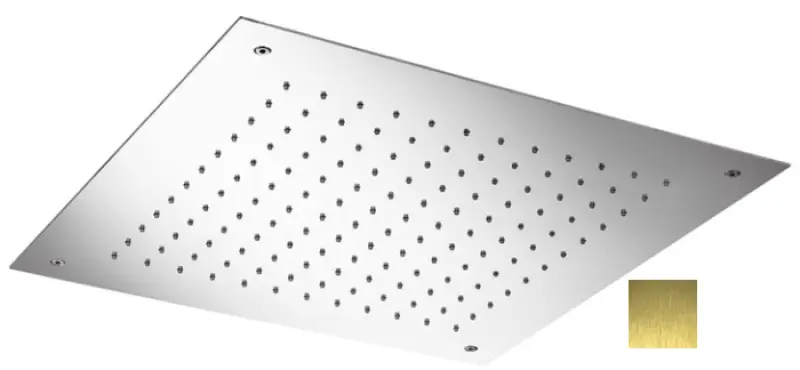SB Temptation douche de pluie encastrée carrée 50x50cm PVD or 1208955780