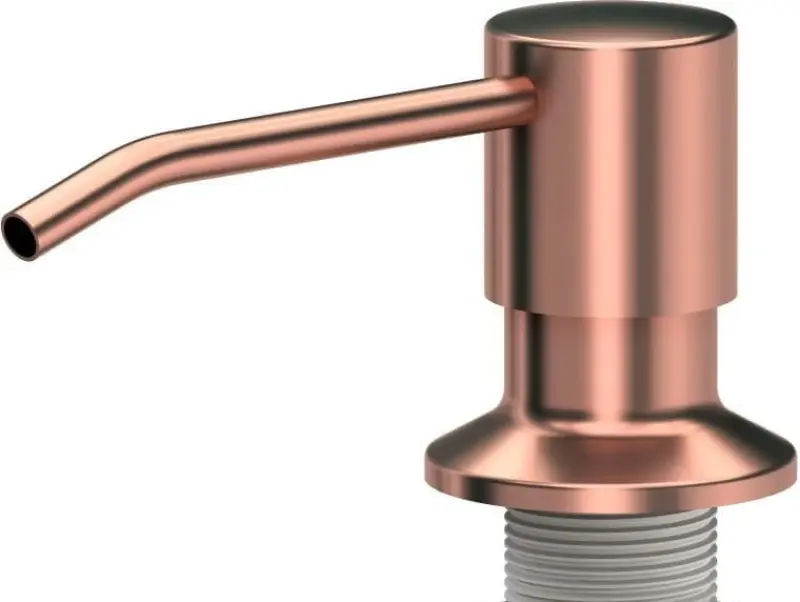 Quadri Manchester Distributeur de savon encastré PVD cuivre rechargeable par le haut 1208955931