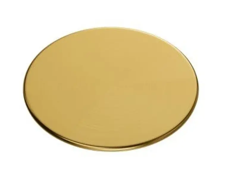 Quadri couvercle de bonde, panier de panier pour bonde pvd or bouchon pour évier 11,5cm 1208956040