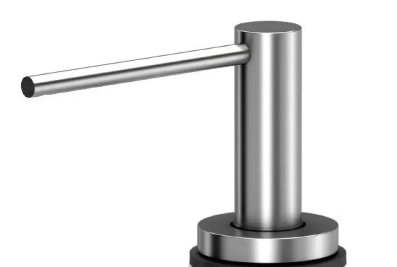 Quadri Swindon Luxe Distributeur de savon encastrable inox rechargeable par la tête 1208956048