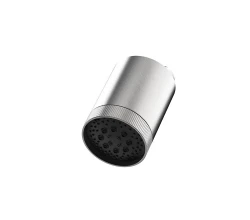 SB Round 316 Beam Multi-jet Tête de douche 10cm inox PVD brossé gun metal 1208956680