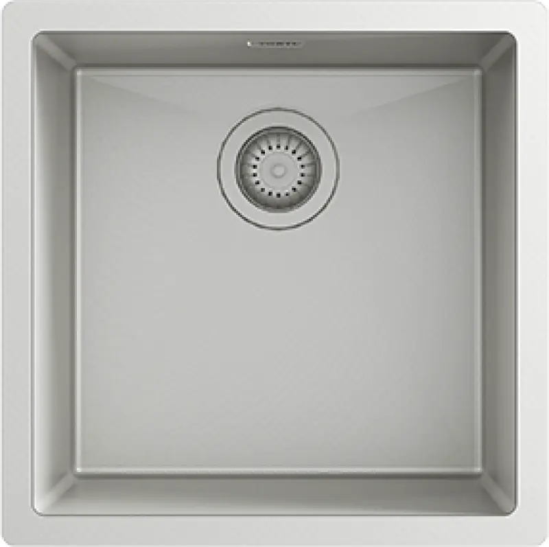 Ausmann Turt évier en inox PVD NANO 40x40 sous plan, à fleur de plan ou en surface 1208956947