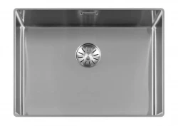 Lorreine 55SL1016 Évier Slim 55x40cm Montage à fleur de plan en inox