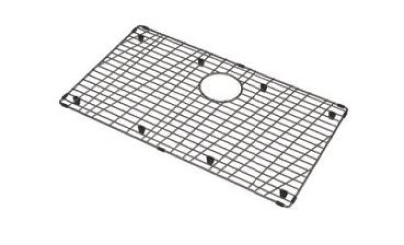 Franke Mythos masterpiece accessoire grille de fond 676x401mm PVD gun metal 112.0655.408