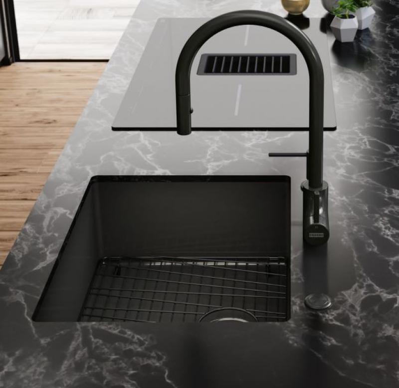 Franke Mythos masterpiece accessoire grille de fond en cuivre 676x401mm PVD 112.0655.410