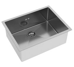 Ausmann Oder évier en inox 54x40cm montage esous plan, à fleur de plan ou en surface extra profond 22cm 1208957113