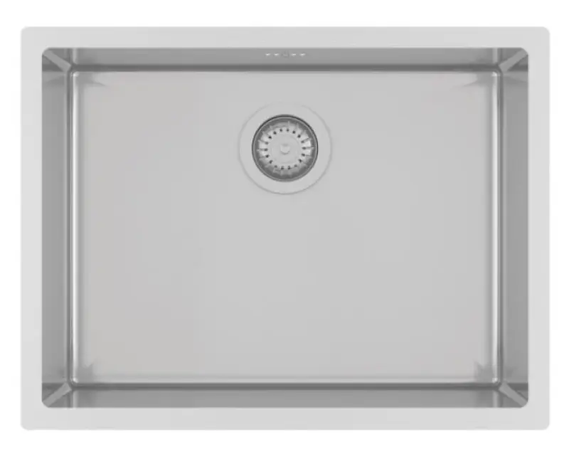 Ausmann Oder évier en inox 54x40cm montage esous plan, à fleur de plan ou en surface extra profond 22cm 1208957113