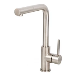 Caressi Basic Line mitigeur de cuisine en inox avec bec extractible CABL003I U ECO 1208957246