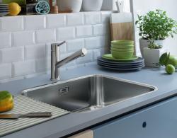Franke Smart SRX 210.40 T évier en inox 40x40 à fleur de plan 127.0688.776