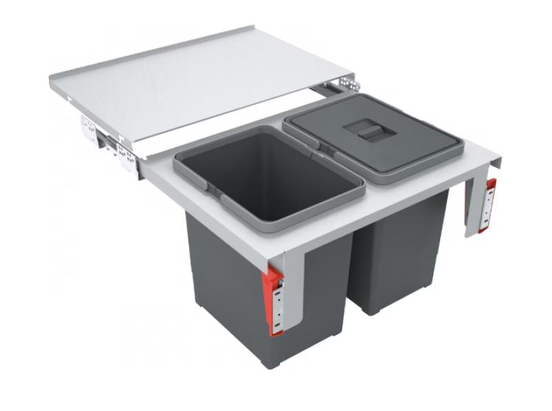 Franke Sorter Garbo 60-2 Système tri de déchets intégré 2 bacs à déchets de 18 litres 121.0284.027