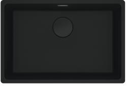 Franke Maris MRG 210 / 110-62 Édition noire Fragranite évier noir mat à encastrement à fleur