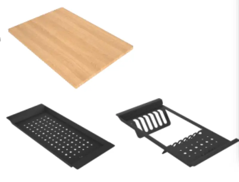 GraniteMy Limited large 1.5 granite montage sous plan ou en surface noir accessoire inclus 76x48 cm 1208957389