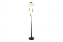 Décor Ciklop lampadaire laiton doré en forme de goutte d'eau 9737