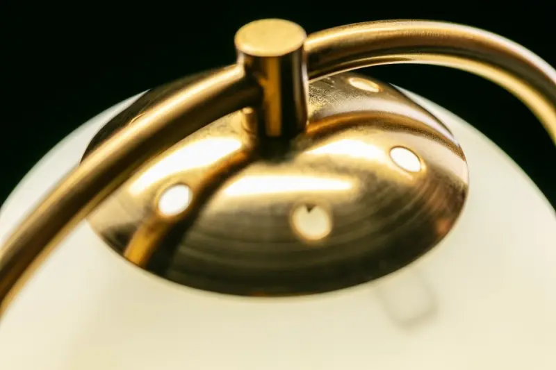 Décor Ciklop lampadaire laiton doré en forme de goutte d'eau 9737