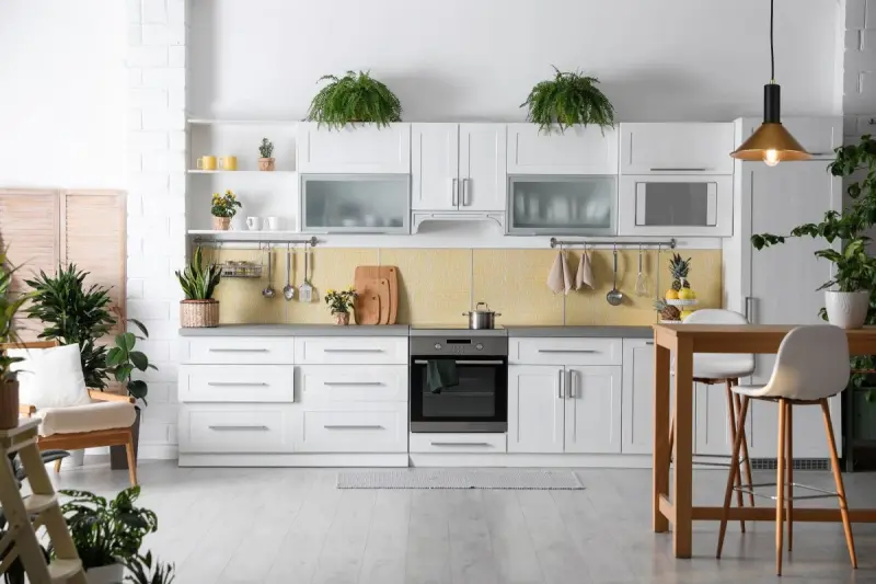 Decor Prive Lampe à suspension moderne en laiton Or en forme de cône 7610