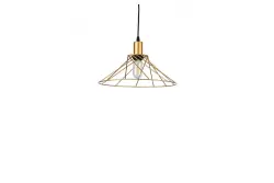 Decor Tilia Lampe à suspension décorative moderne Filaire Or 7863