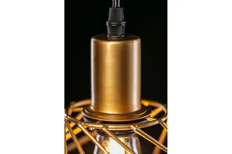 Decor Tilia Lampe à suspension décorative moderne Filaire Or 7863