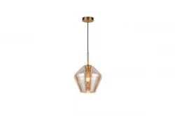 Decor Lime 332 Lampe moderne à suspension Ambre 7887