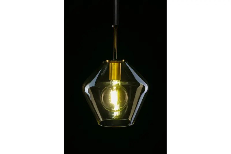 Decor Lime 332 Lampe moderne à suspension Ambre 7887