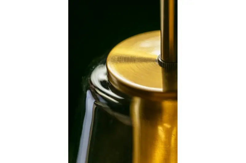 Decor Lime Lampe moderne à suspension de couleur ambre, hauteur 397 mm 7900