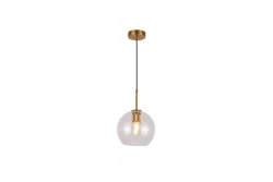 Decor Giglas Lampe à suspension sphérique en verre 8013