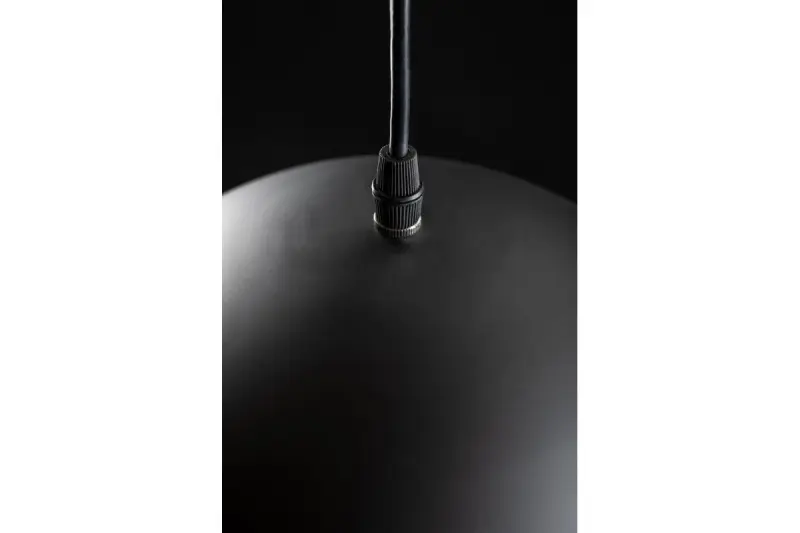 Decor Katilu Lampe à suspension en métal noir 1884