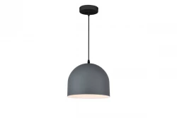 Decor Katilu Lampe à suspension en métal gris 2041