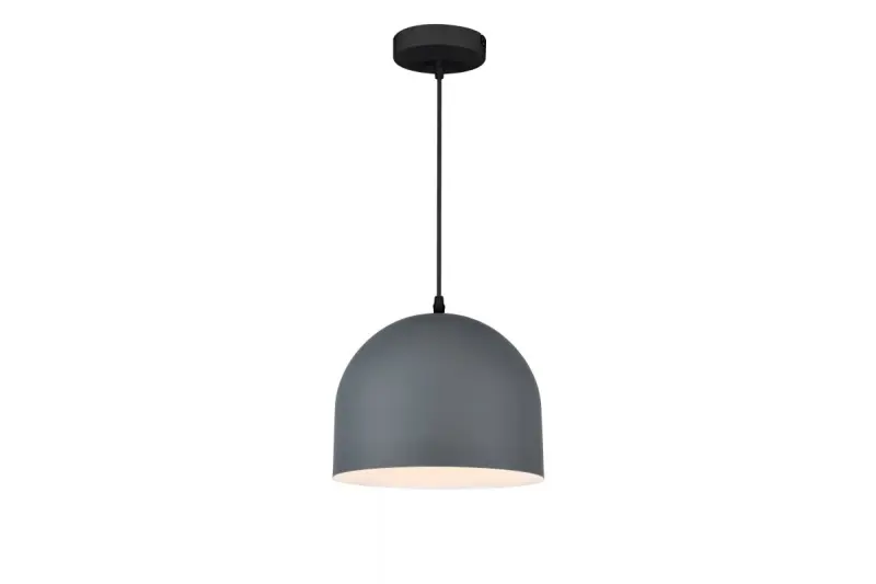 Decor Katilu Lampe à suspension en métal gris 2041