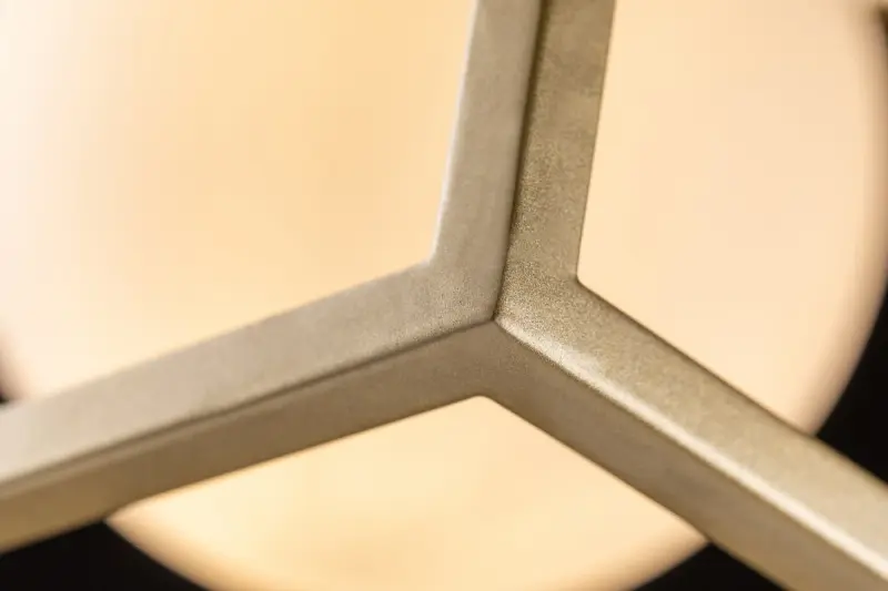 Decor Avelin Lampe à suspension avec cadre rectangulaire doré largeur 45 cm 2232