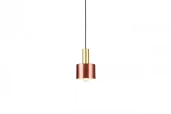 Decor Selvia Lampe à suspension en cuivre avec finition en laiton diamètre 12 cm 3208