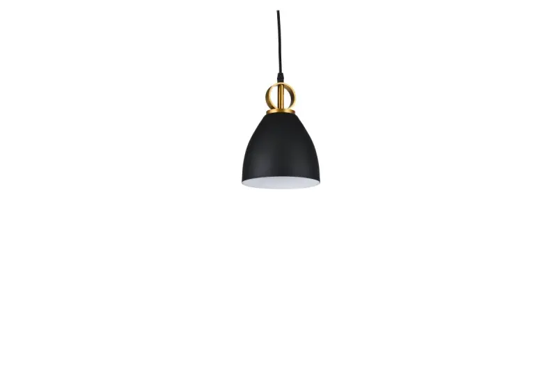 Décor Kerala Lampe à suspension élégante Noir 3239
