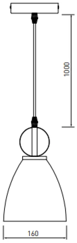 Décor Kerala Lampe à suspension élégante Gris 3321