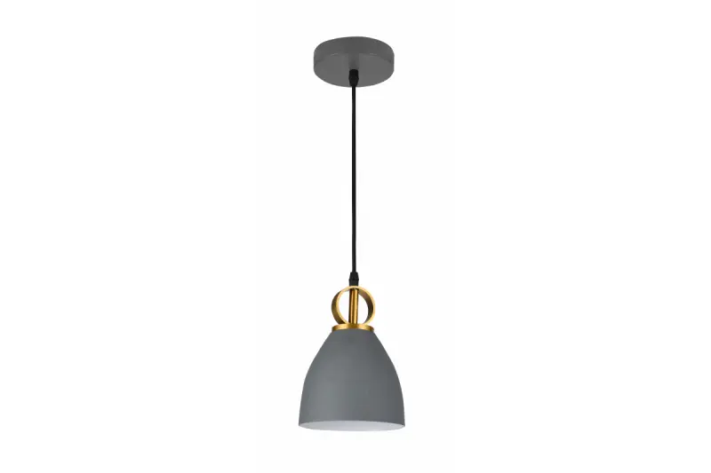 Décor Kerala Lampe à suspension élégante Gris 3321