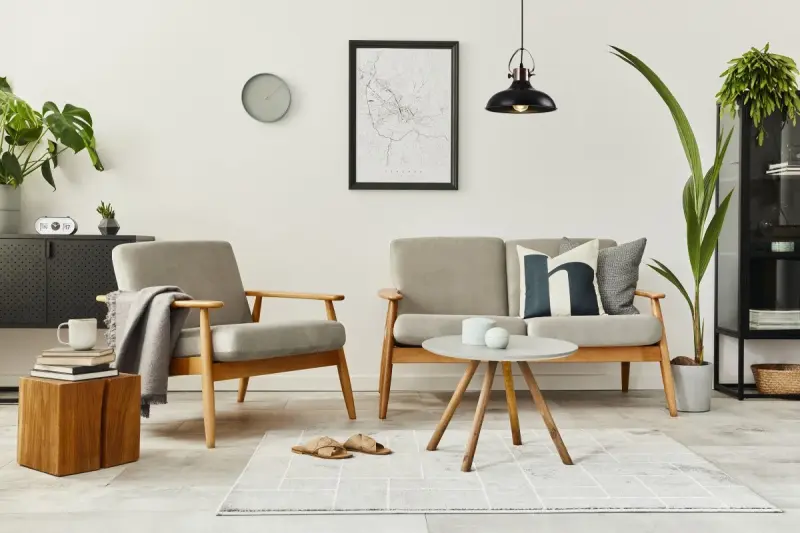 Decor Mees Lampe à suspension en métal noir avec abat-jour de forme attachée en pétrole 2363