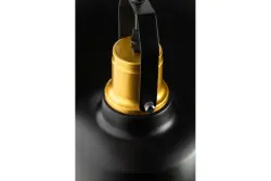 Décor Monroe Lampe à suspension moderne noire et dorée 6958