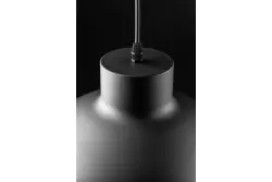 Décor Goldi Noir Or Lampe à suspension moderne diamètre 30 cm 4090