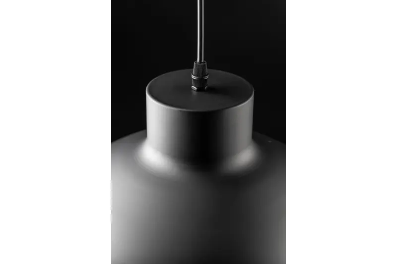 Décor Goldi Noir Or Lampe à suspension moderne diamètre 42 cm 4113