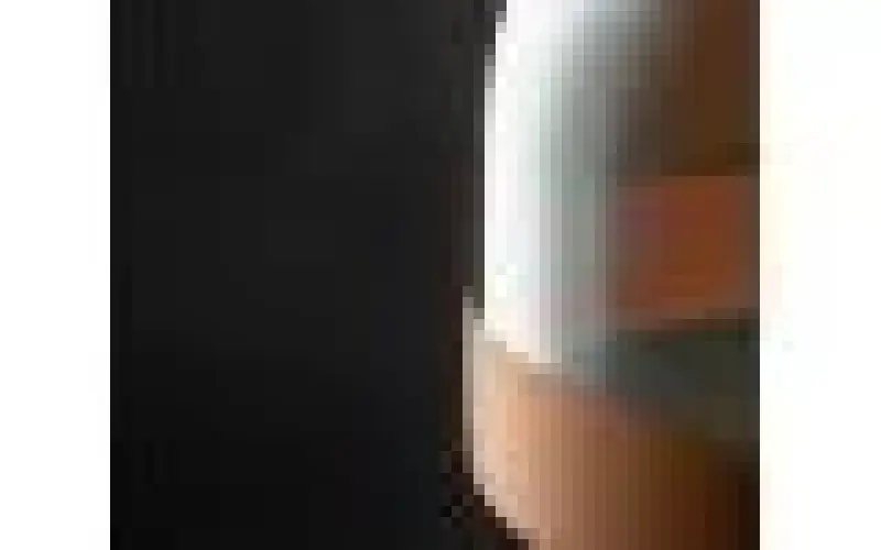 Decor Lati Lampe à suspension cylindrique de couleur ambre verre diamètre 23,5 cm 7146