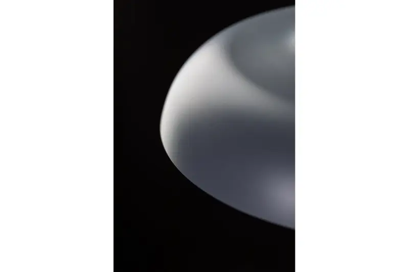 Decor Skandi Lampe à suspension moderne grise 35 cm de diamètre 7368