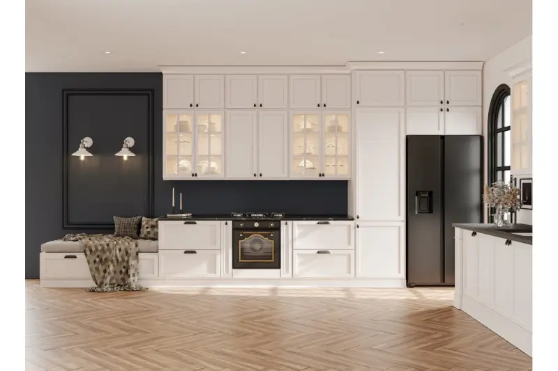 Decor Loret Applique blanche orientable avec interrupteur diamètre 20 cm 8267