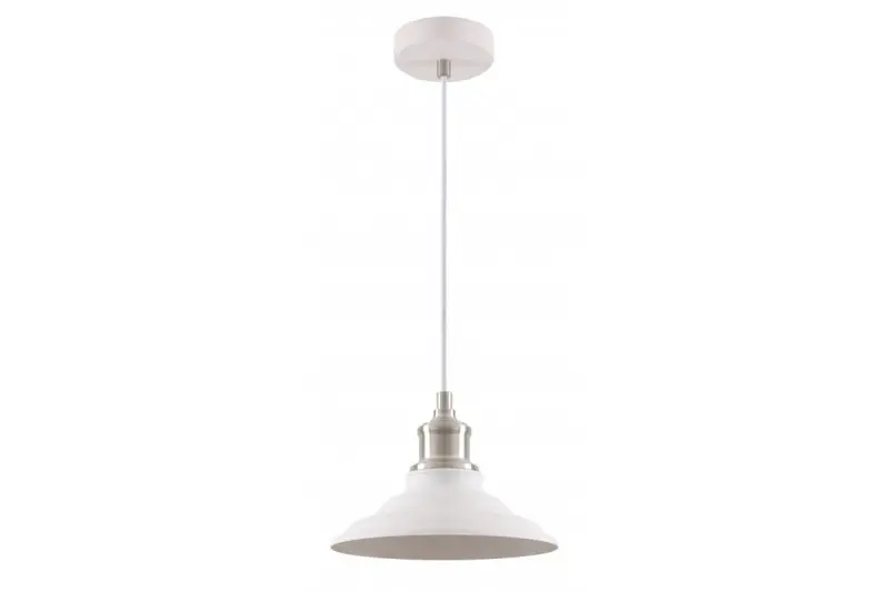 Décor Loret Lampe à suspension blanche intemporelle 20,5 cm de diamètre 9691