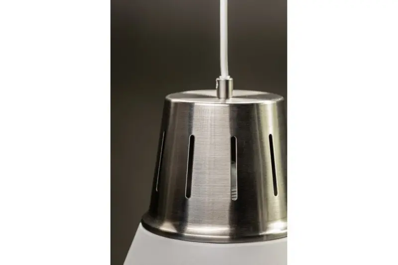 Decor Gianni Lampe à suspension blanche de style 22 cm de diamètre 8075